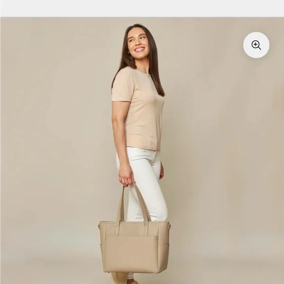 Elegant Gray Women's Tote Bag - Picture 8 of 9